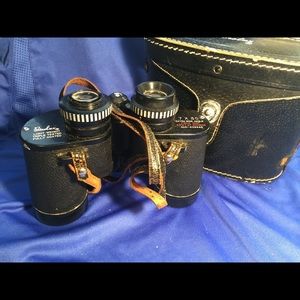 Vintage Binoculars + Original Case